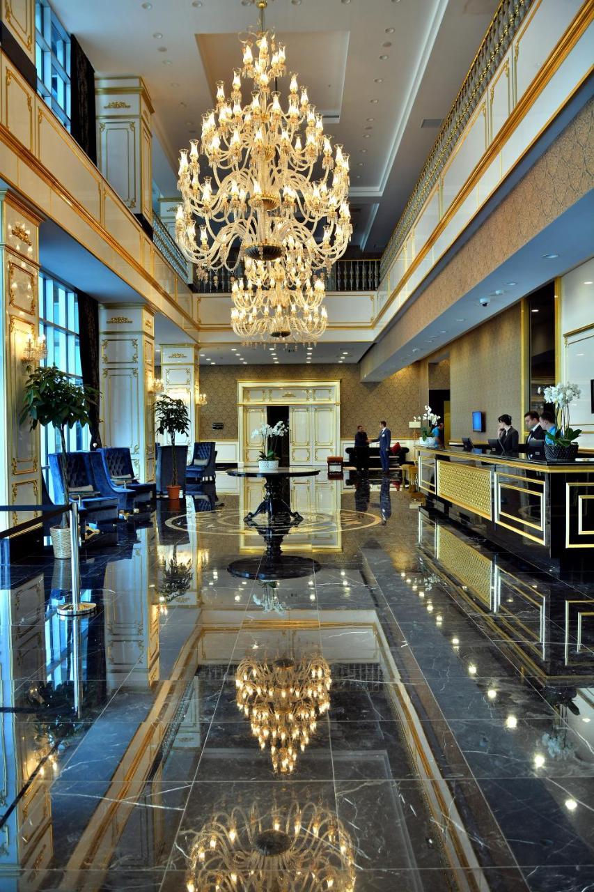 Downtown Ankara Hotel Bagian luar foto Lobby